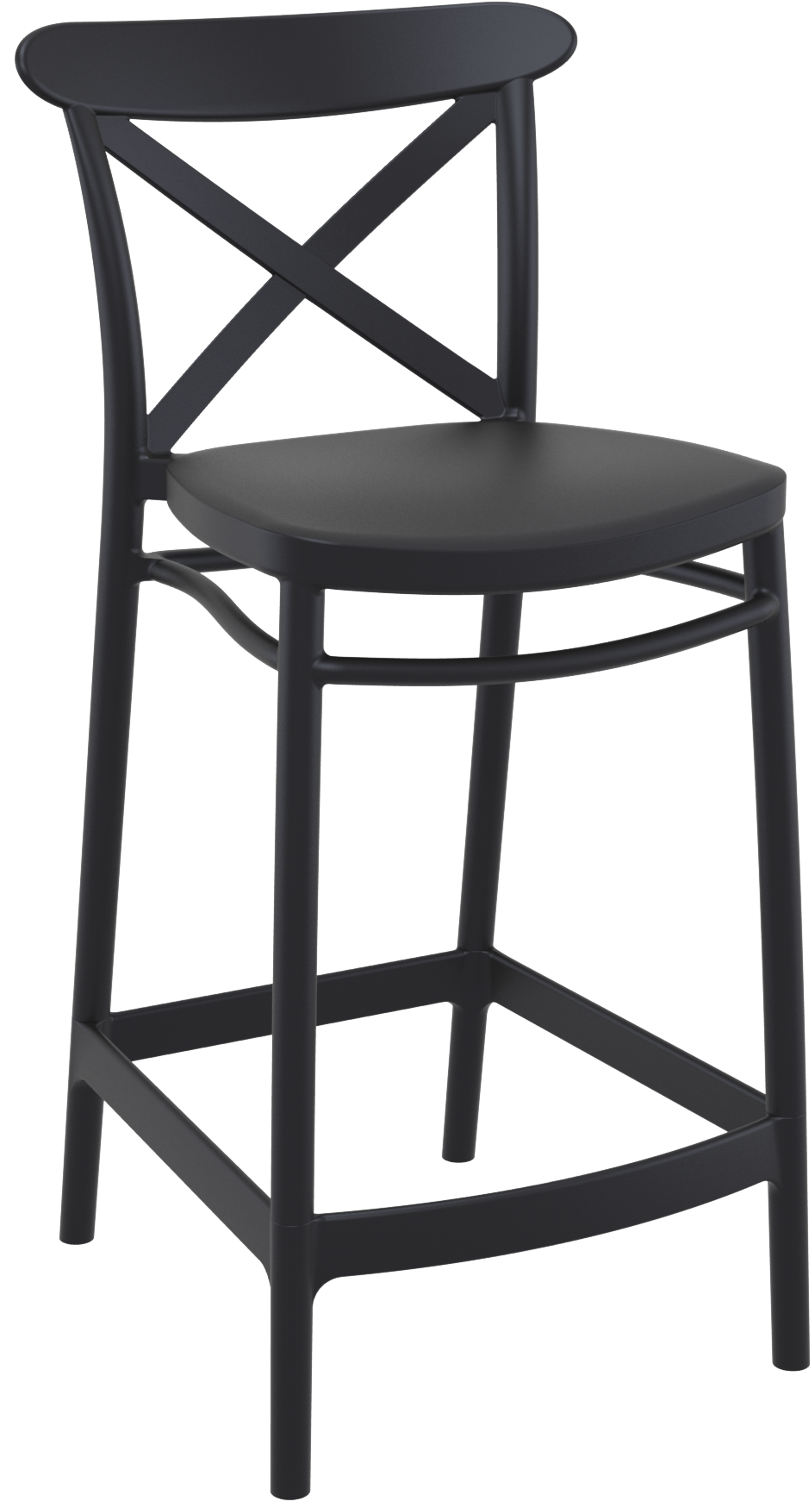 Siesta Cross Bar Stool 65cm (Counter Height)