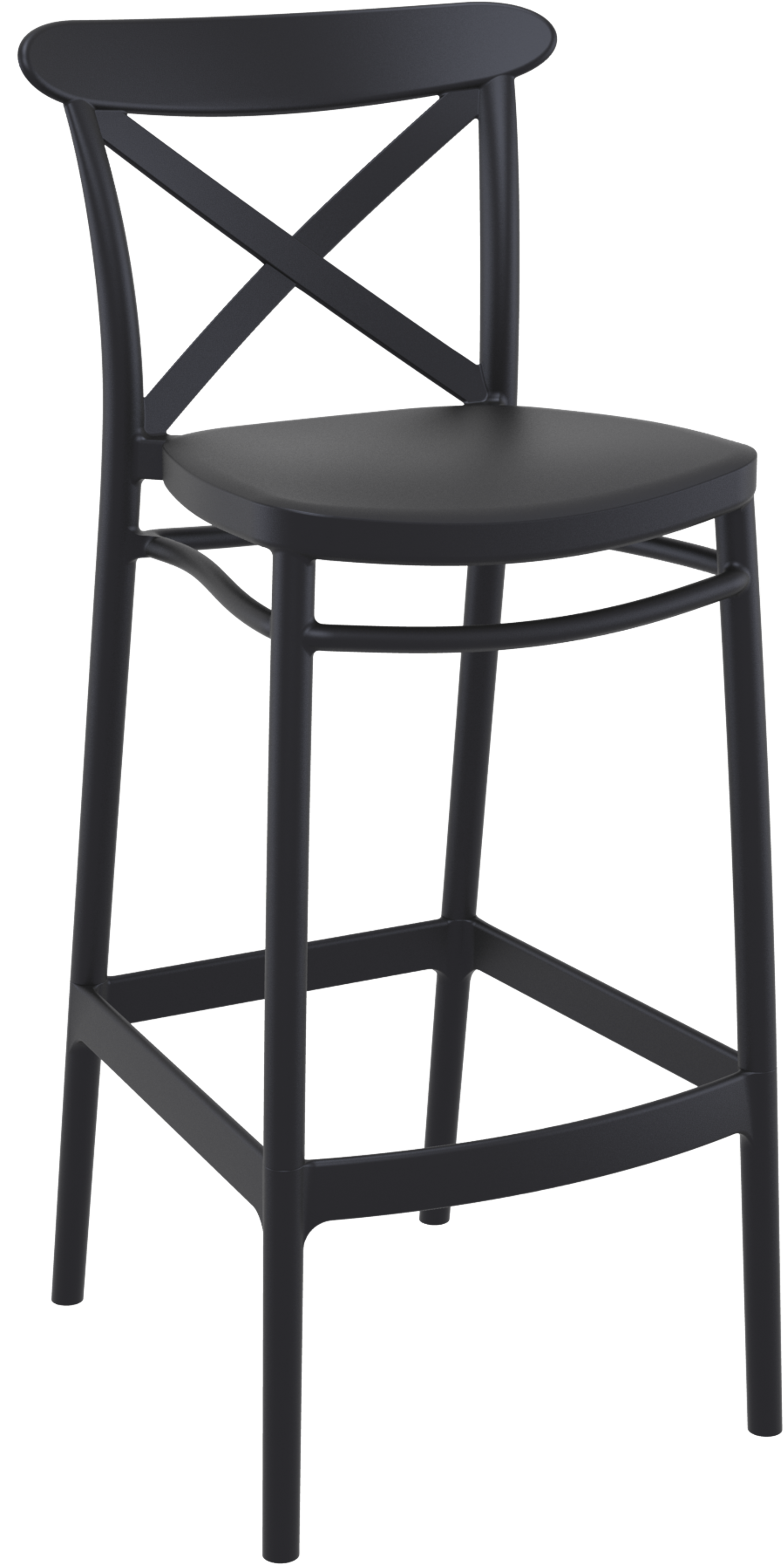 Siesta Cross Back 75cm Bar Stool (Bar Height)