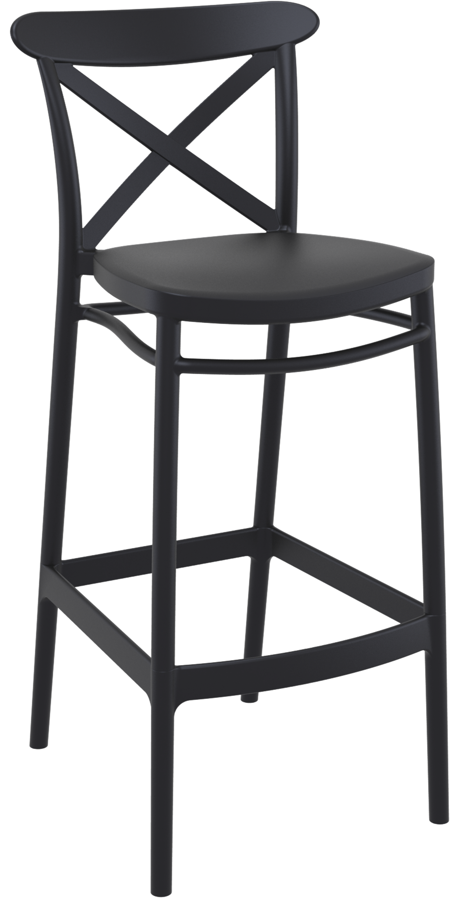 Siesta Cross Back 75cm Bar Stool (Bar Height)