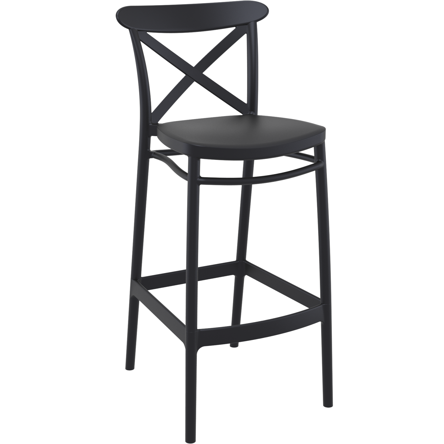 Siesta Cross Back 75cm Bar Stool (Bar Height)