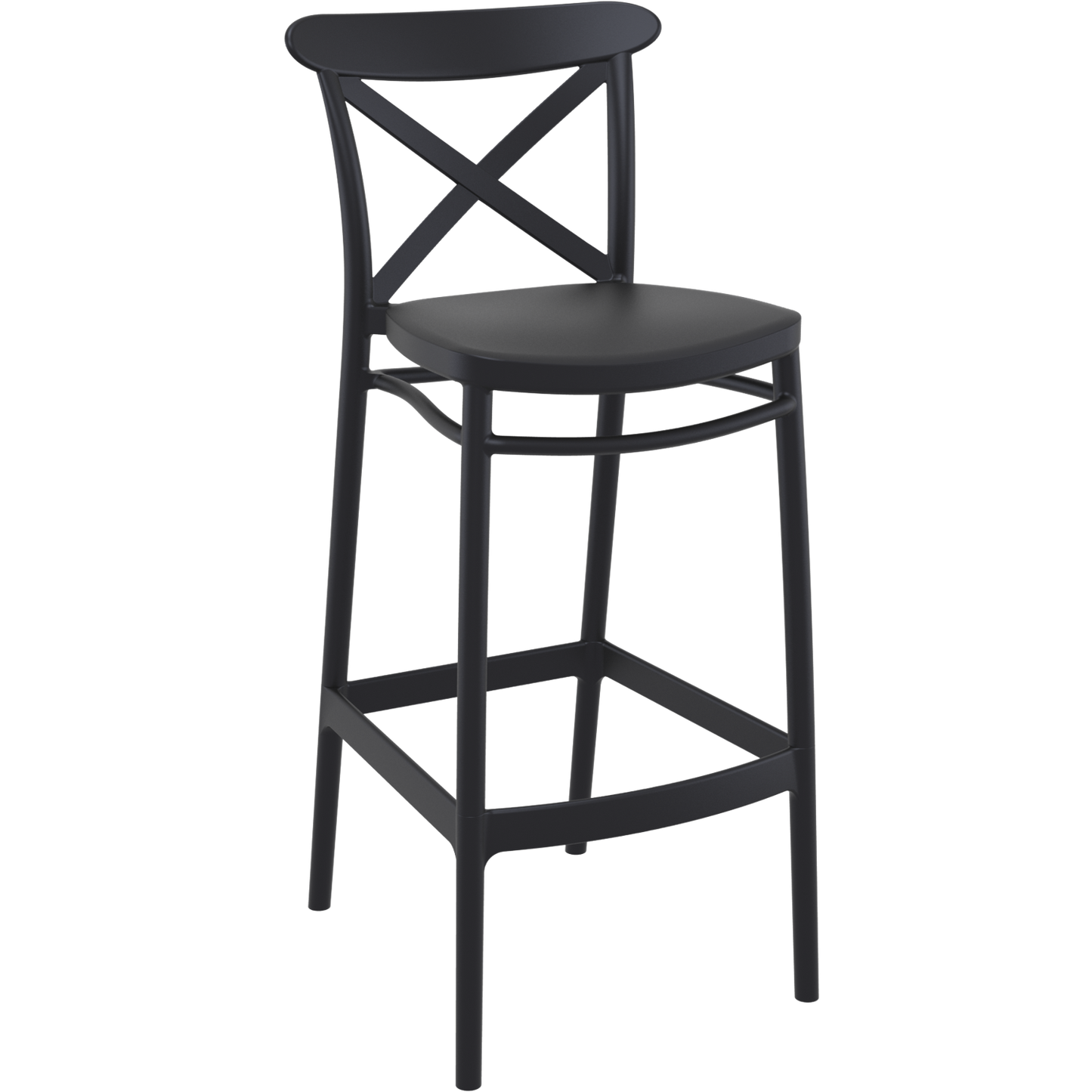 Siesta Cross Back 75cm Bar Stool (Bar Height)