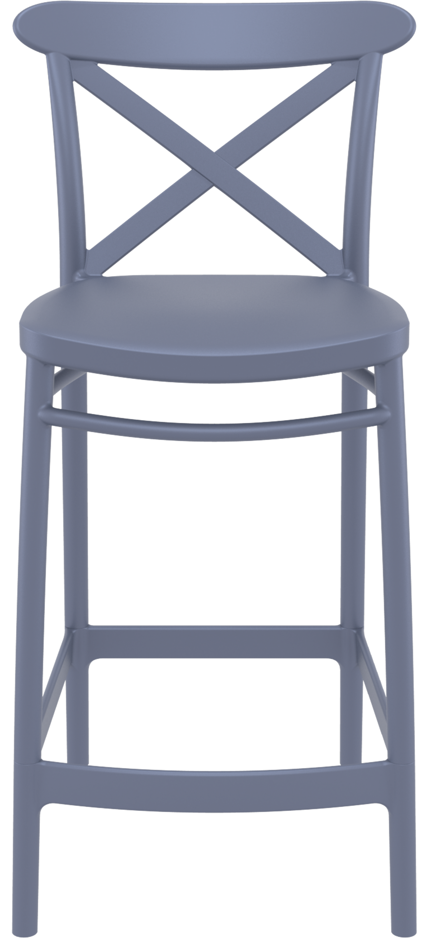 Siesta Cross Bar Stool 65cm (Counter Height)