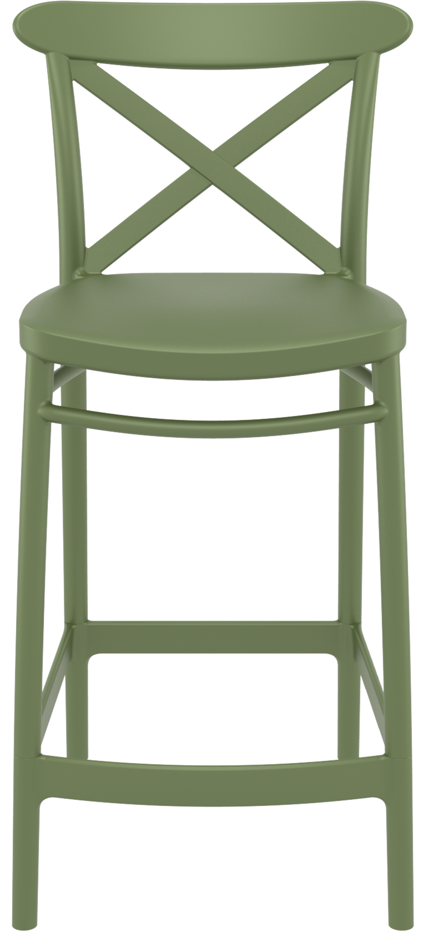 Siesta Cross Bar Stool 65cm (Counter Height)