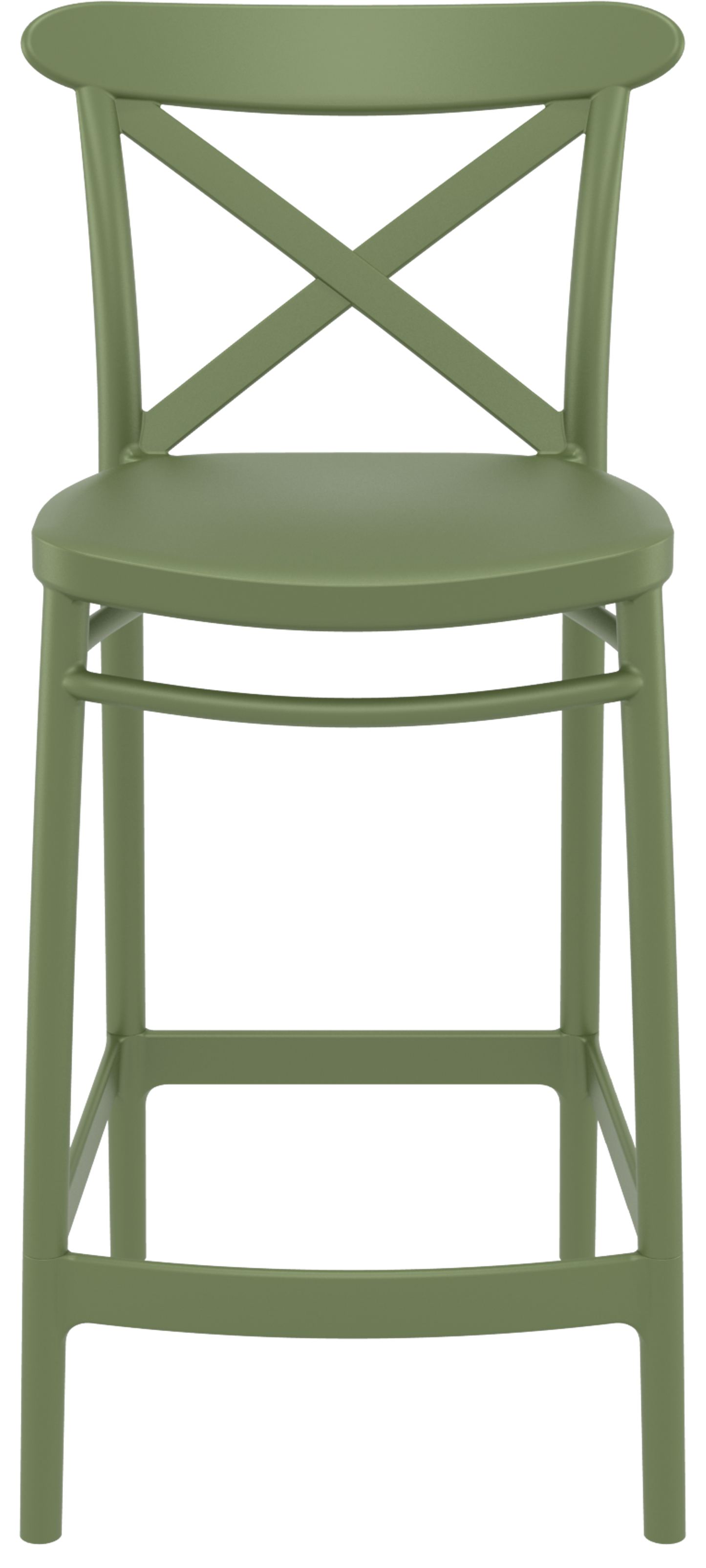 Siesta Cross Bar Stool 65cm (Counter Height)