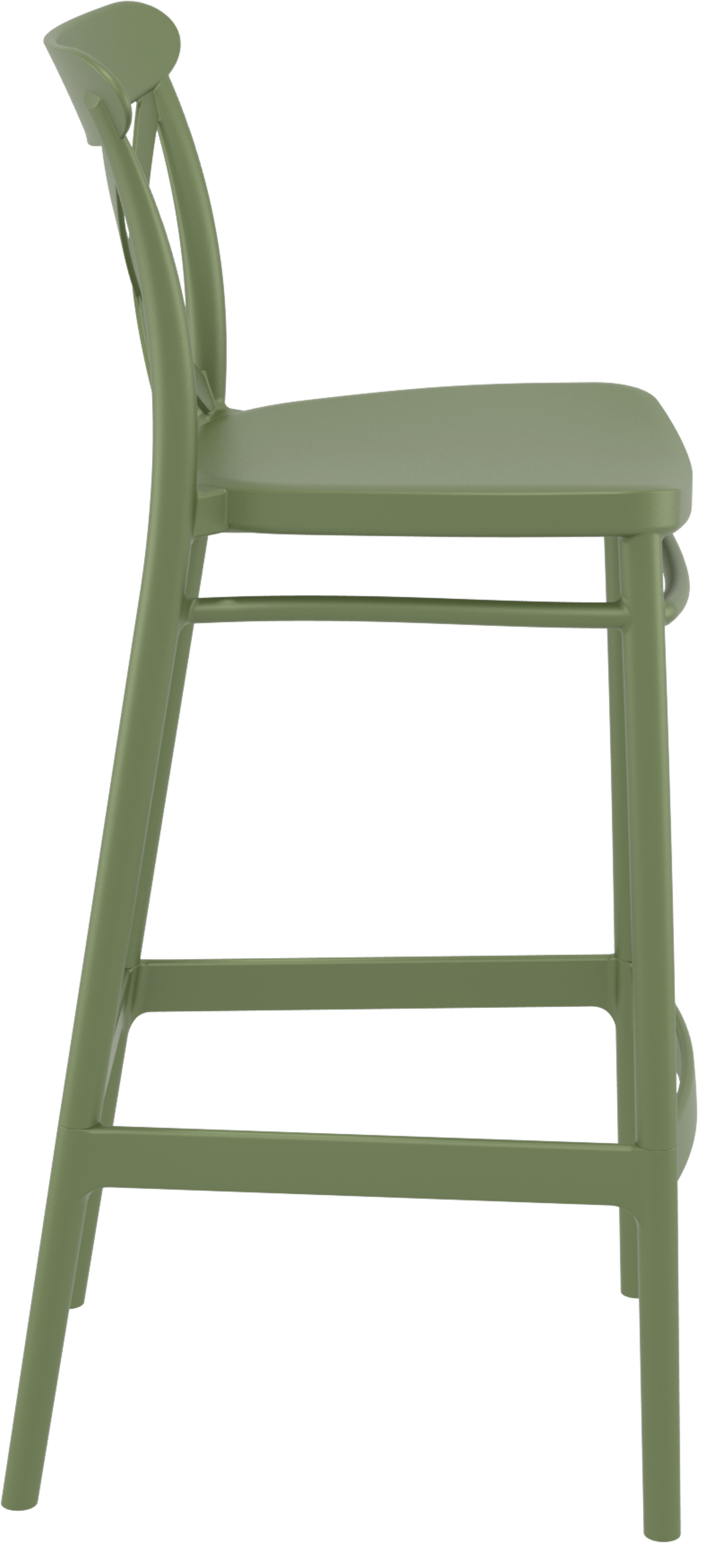 Siesta Cross Back 75cm Bar Stool (Bar Height)