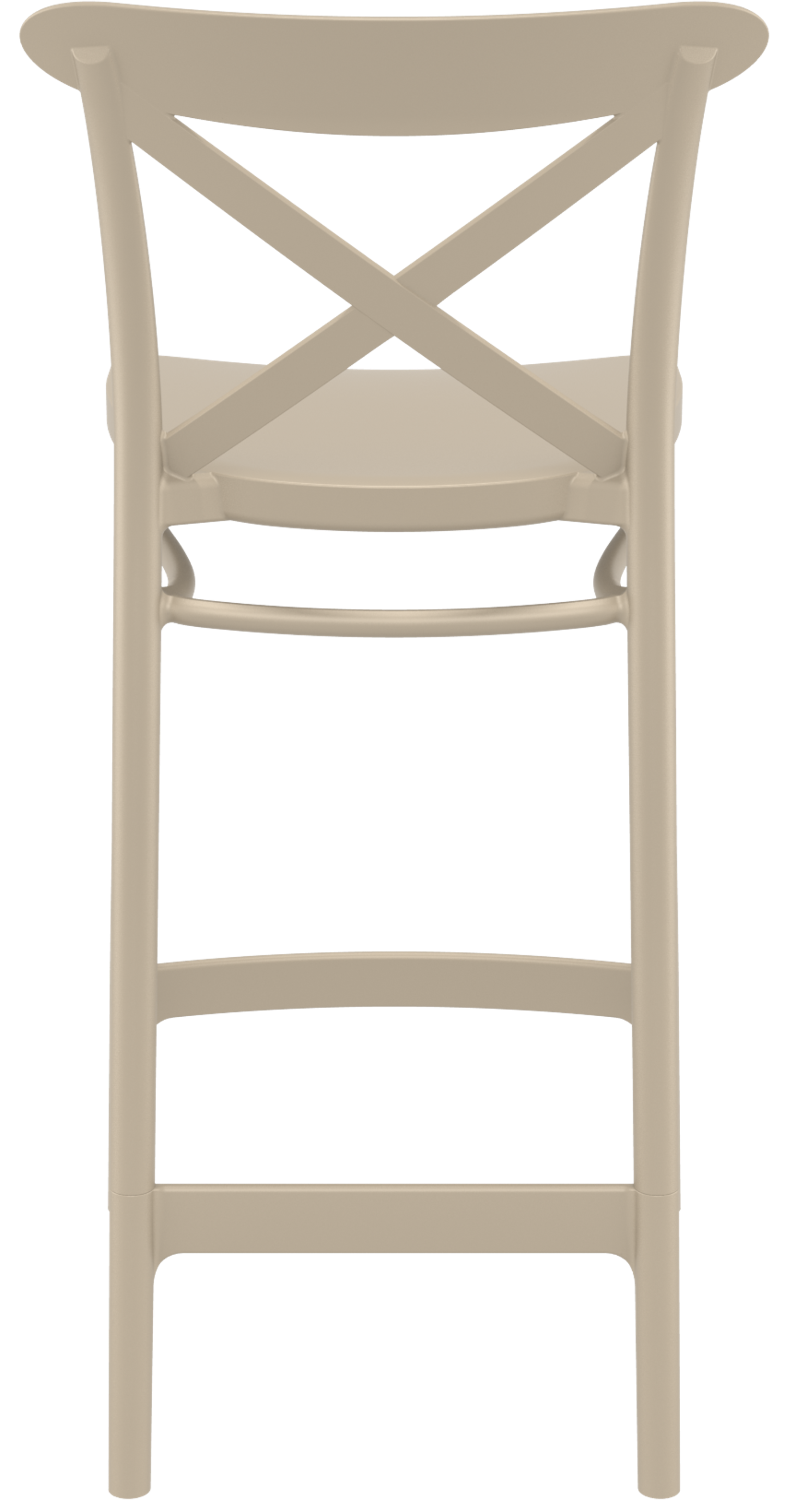 Siesta Cross Bar Stool 65cm (Counter Height)