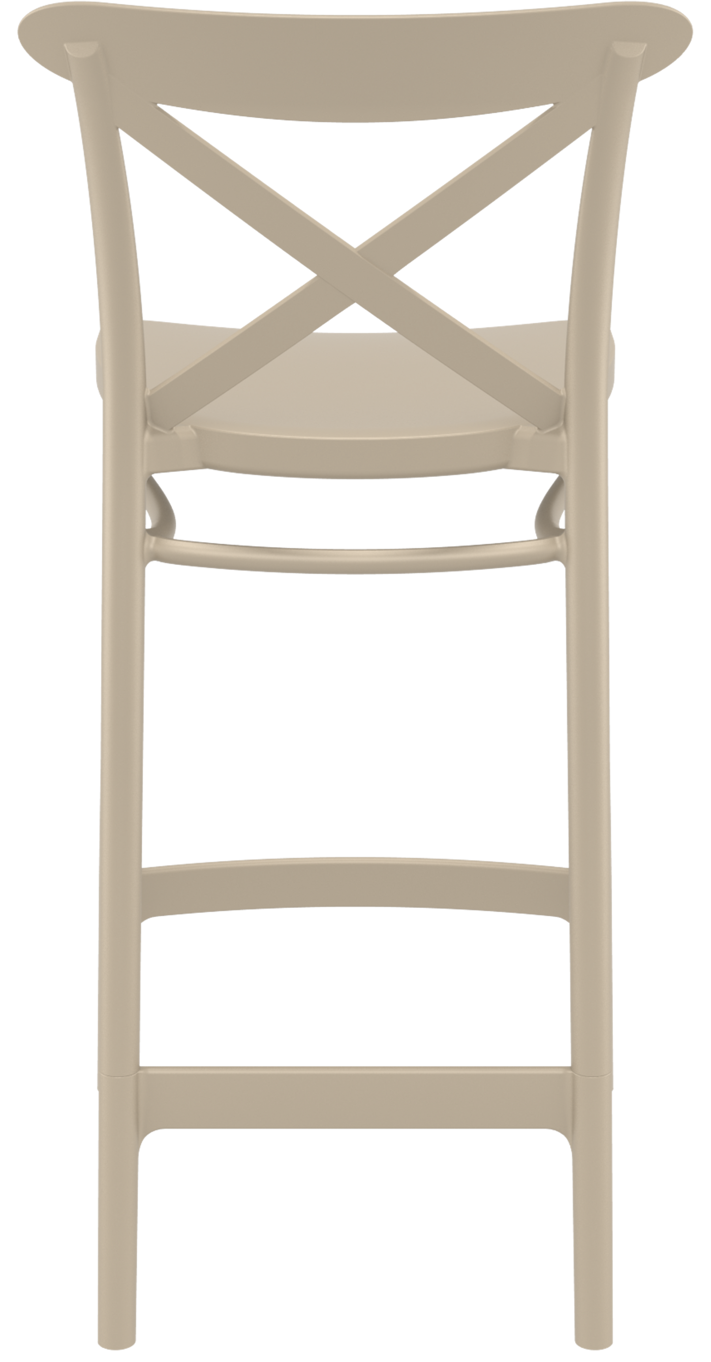 Siesta Cross Bar Stool 65cm (Counter Height)