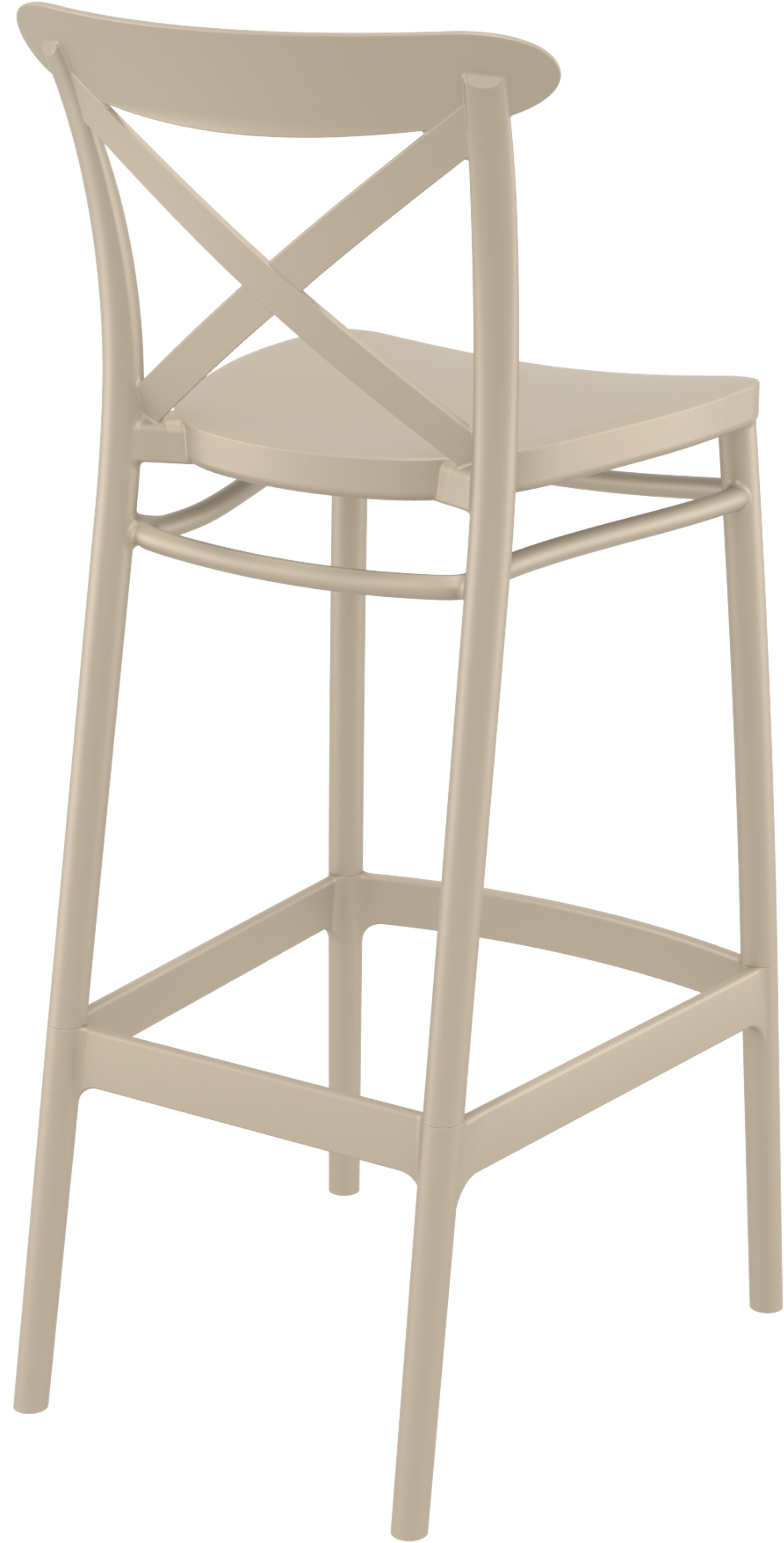 Siesta Cross Back 75cm Bar Stool (Bar Height)