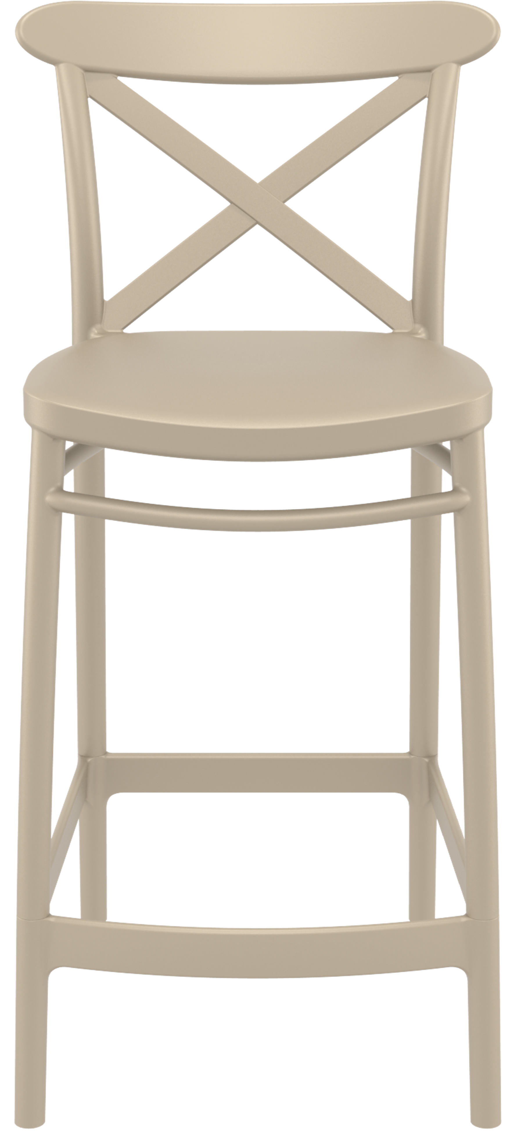 Siesta Cross Bar Stool 65cm (Counter Height)