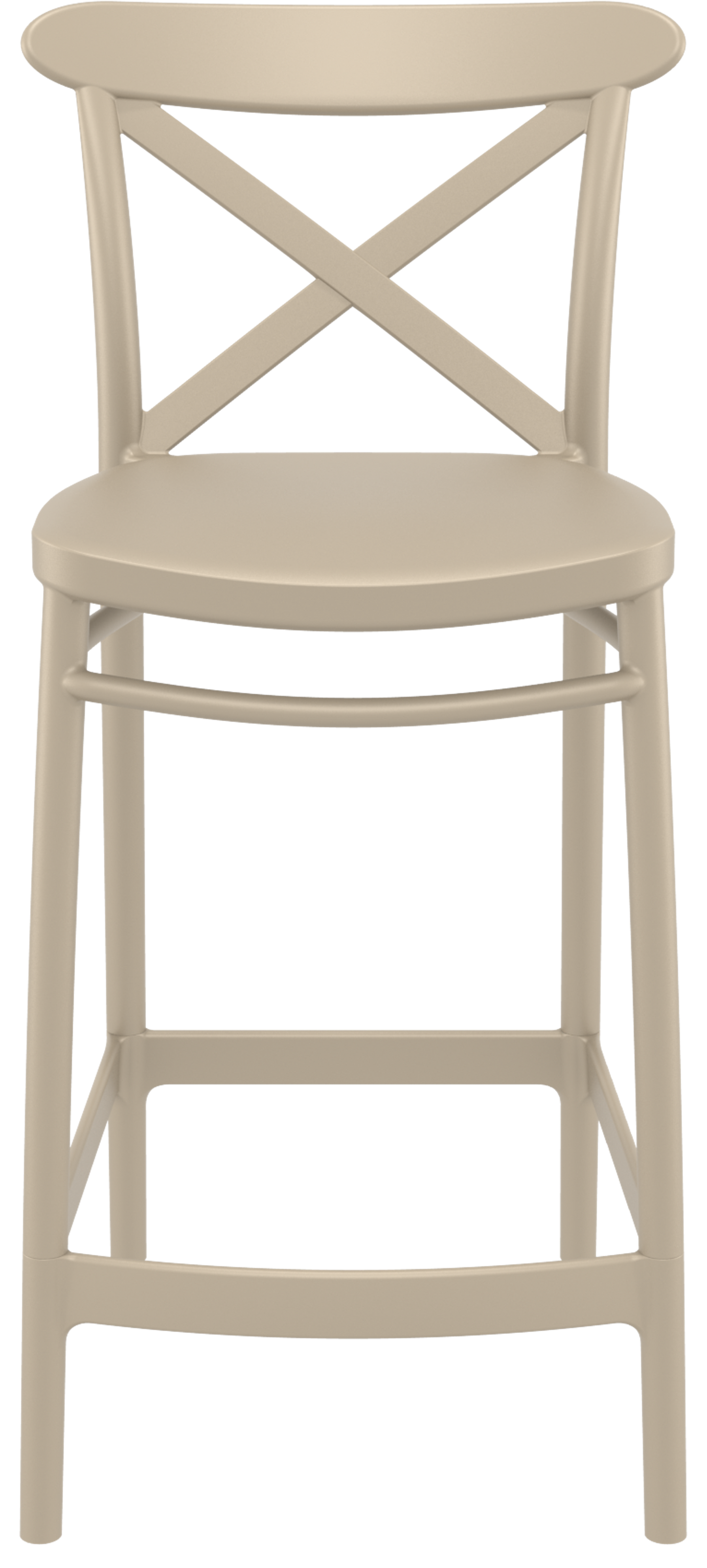 Siesta Cross Bar Stool 65cm (Counter Height)