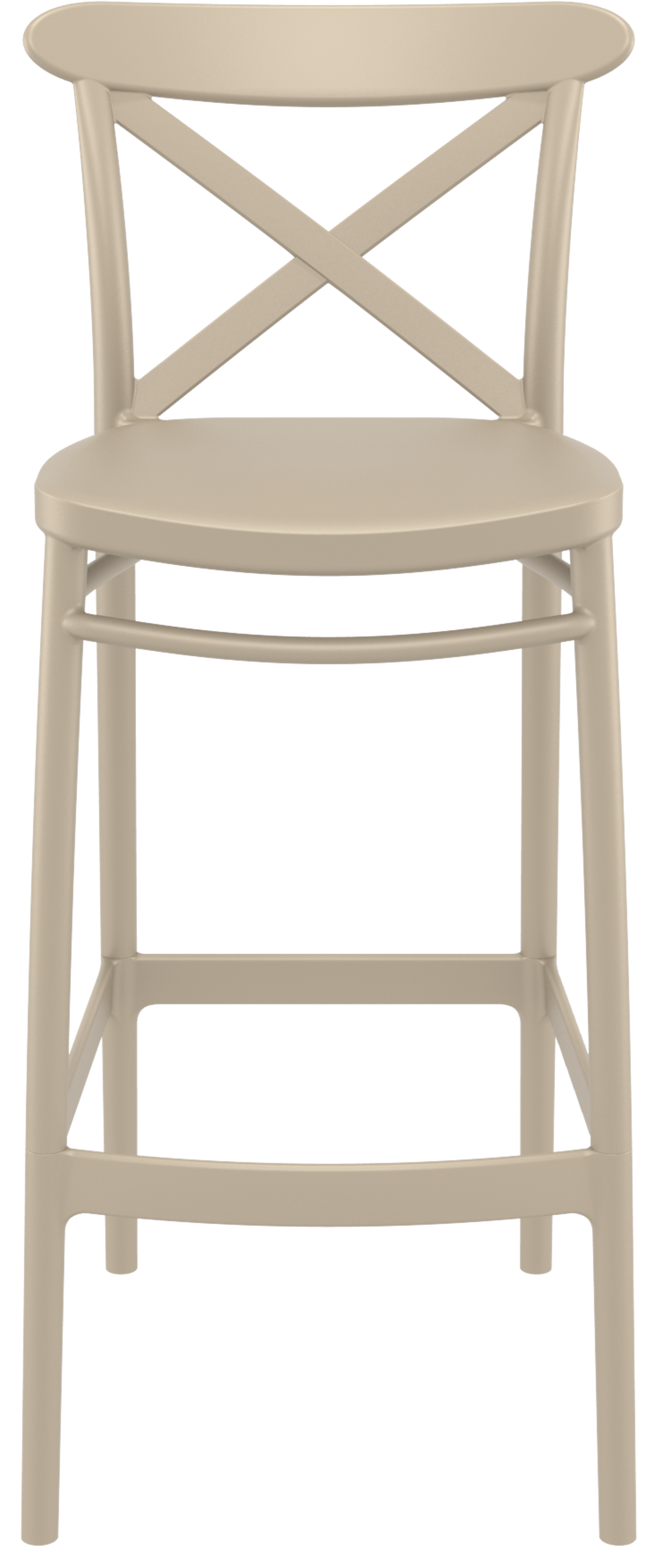 Siesta Cross Back 75cm Bar Stool (Bar Height)