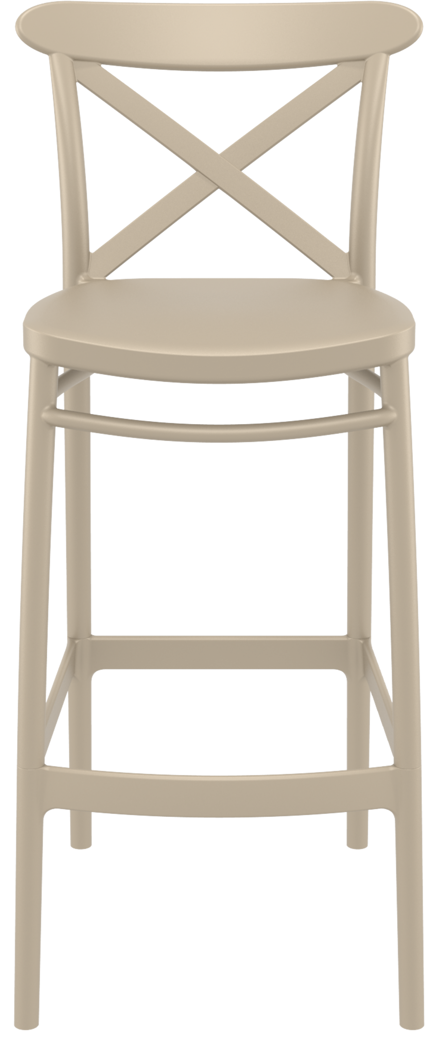 Siesta Cross Back 75cm Bar Stool (Bar Height)