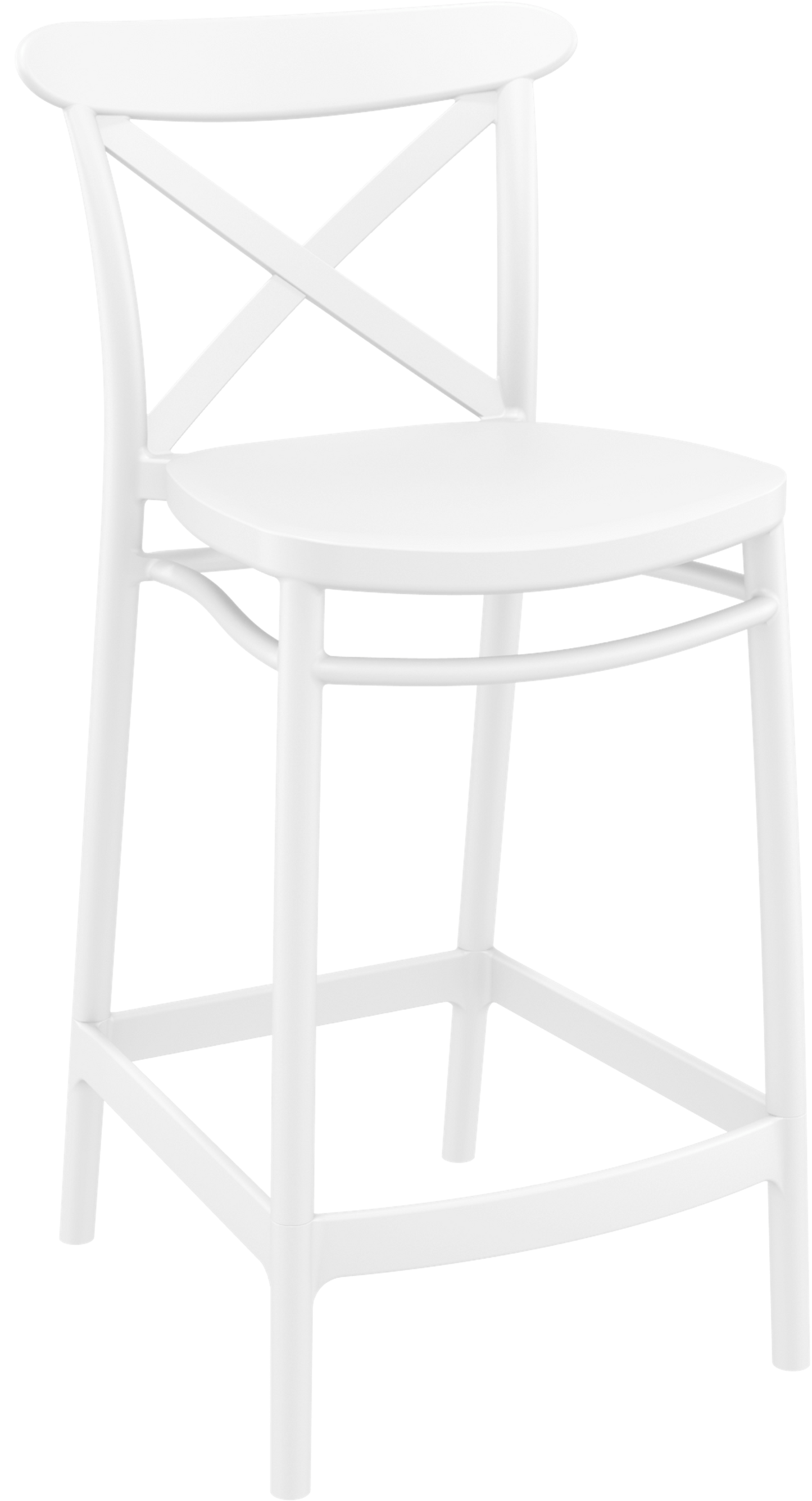 Siesta Cross Bar Stool 65cm (Counter Height)