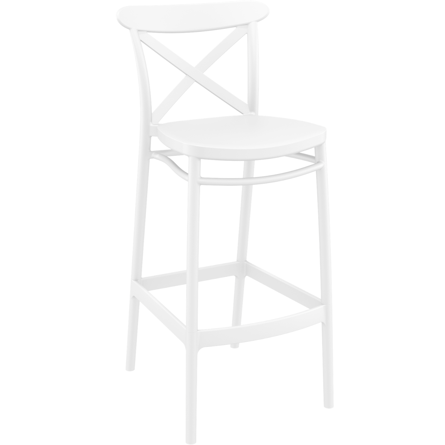 Siesta Cross Back 75cm Bar Stool (Bar Height)