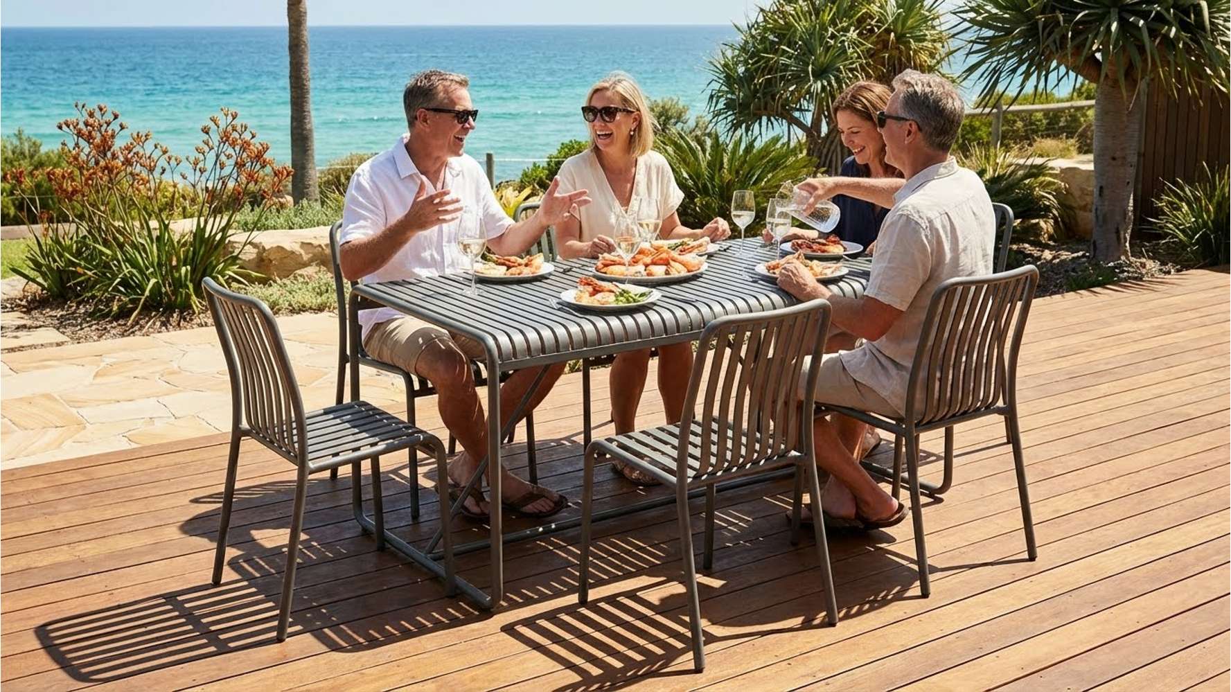 Bordeaux Table 140x80 - Black