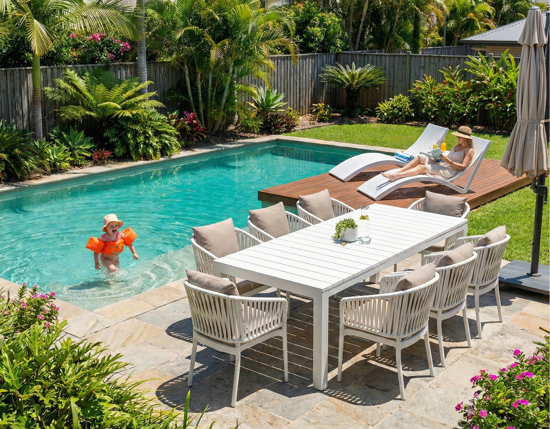 Siesta Slim Sunlounger